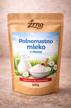 polnomastno mleko v prahu – Zrno